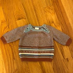 Hanna Andersson baby boy sweater